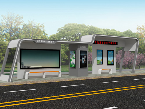 智能候車亭