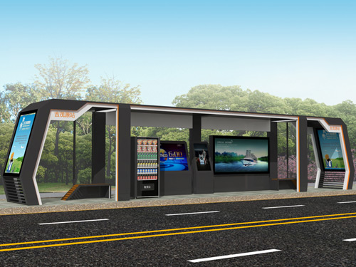 智能候車亭