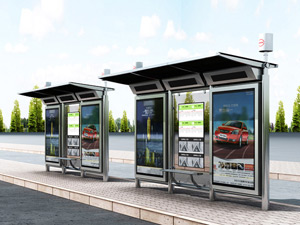 不銹鋼候車亭