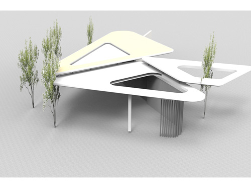 異形廊架長(zhǎng)廊