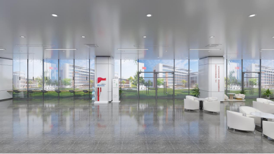 華彩聚焦，九洲盛世再添巨作！青島微電子創(chuàng)新中心展廳設(shè)計(jì)賞析！(圖1)