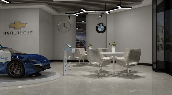 企業(yè)展廳設(shè)計(jì)空間搭建需要掌握好尺度(圖1)