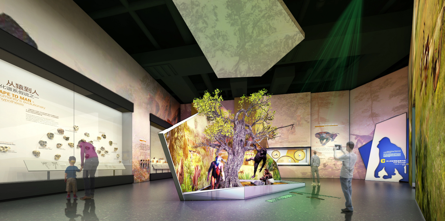 淺談?wù)箯d設(shè)計方案中三種展示設(shè)備的使用(圖1)