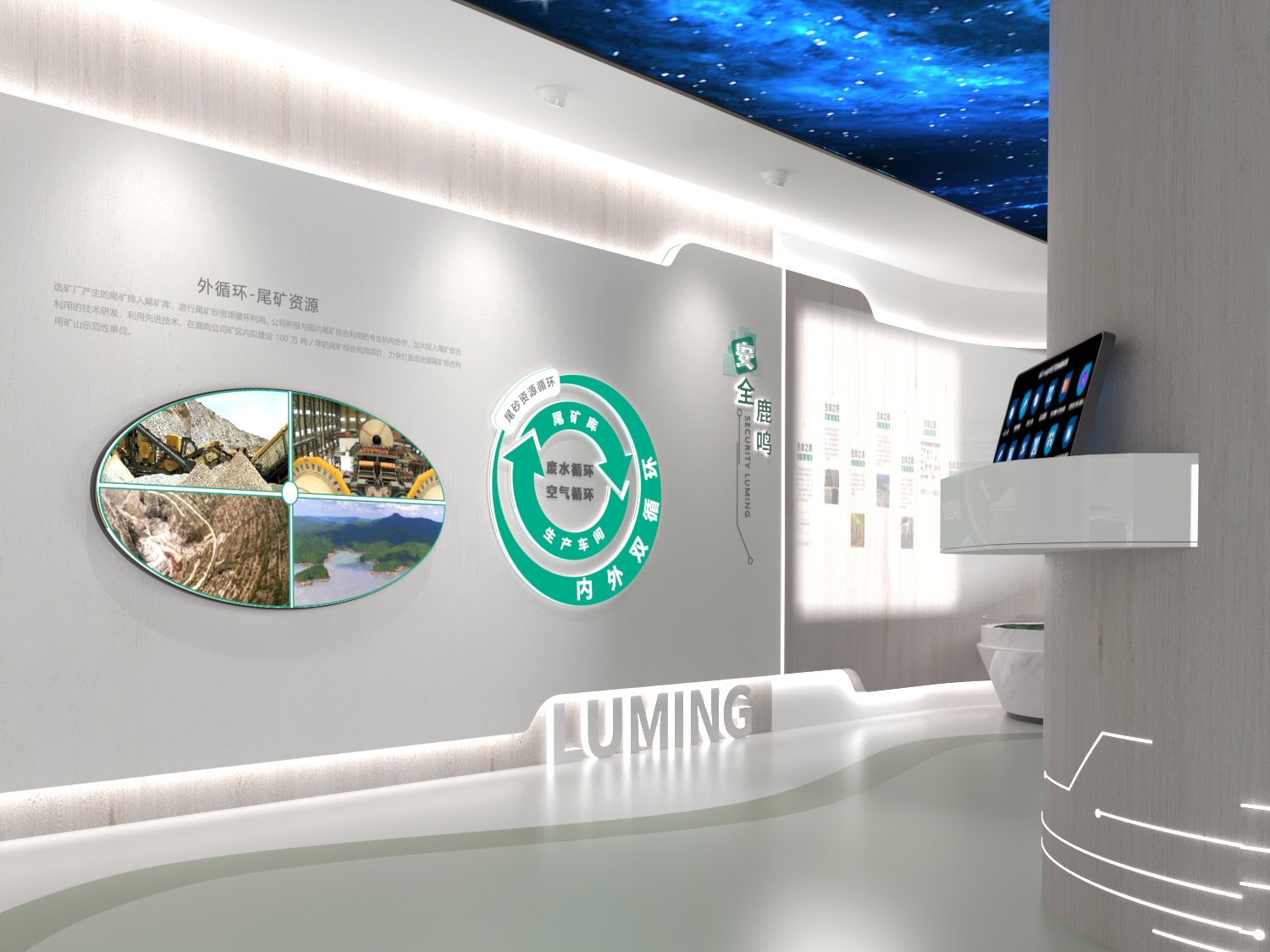 展廳設(shè)計的內(nèi)容主題規(guī)劃要注重視覺延伸的規(guī)律(圖7) 展廳設(shè)計的內(nèi)容主題規(guī)劃要注重視覺延伸的規(guī)律(圖7)